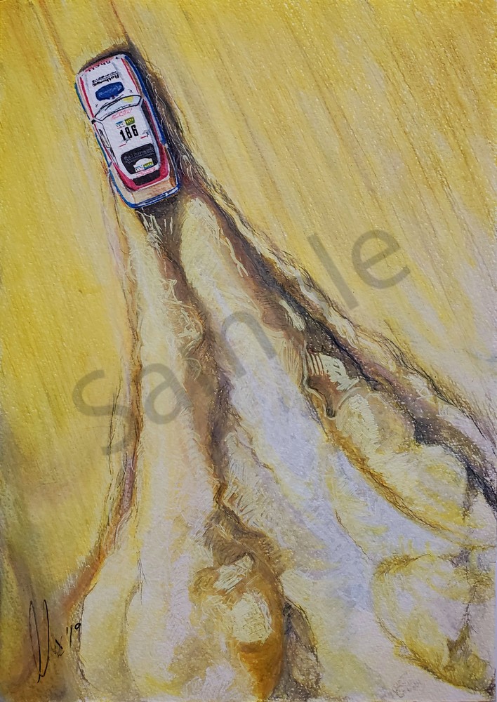 Porsche Dakar 1986 Art | Motorart 27