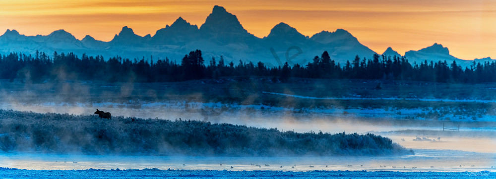 Sunrise Over Henry's Fork Idaho Photography Art | Swan Valley Photo