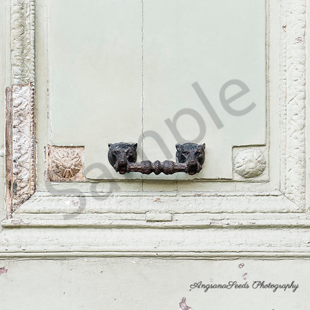 Mint Green Door Art | AngsanaSeeds Photography