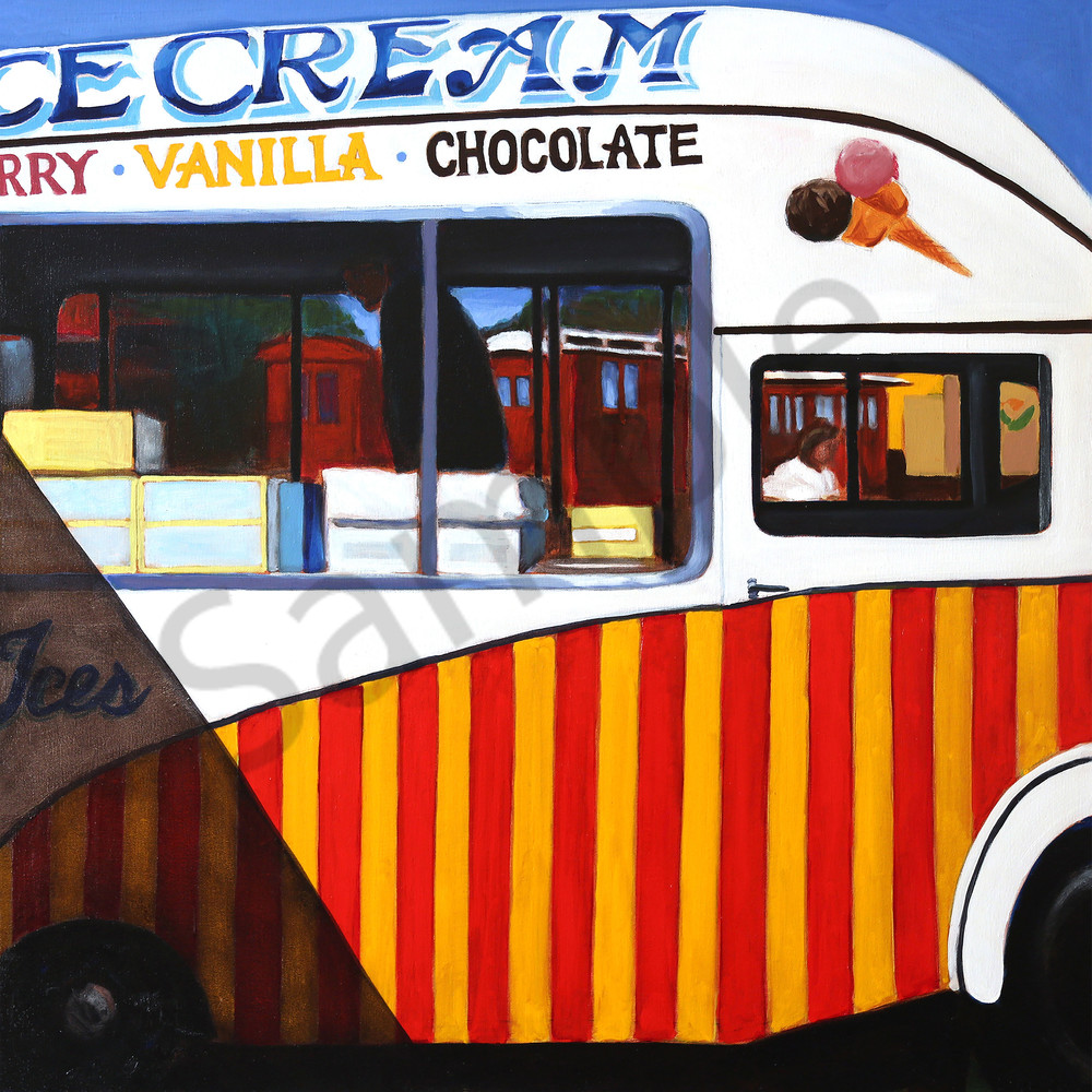 Ice Cream? Art | Courtney Miller Bellairs Artist