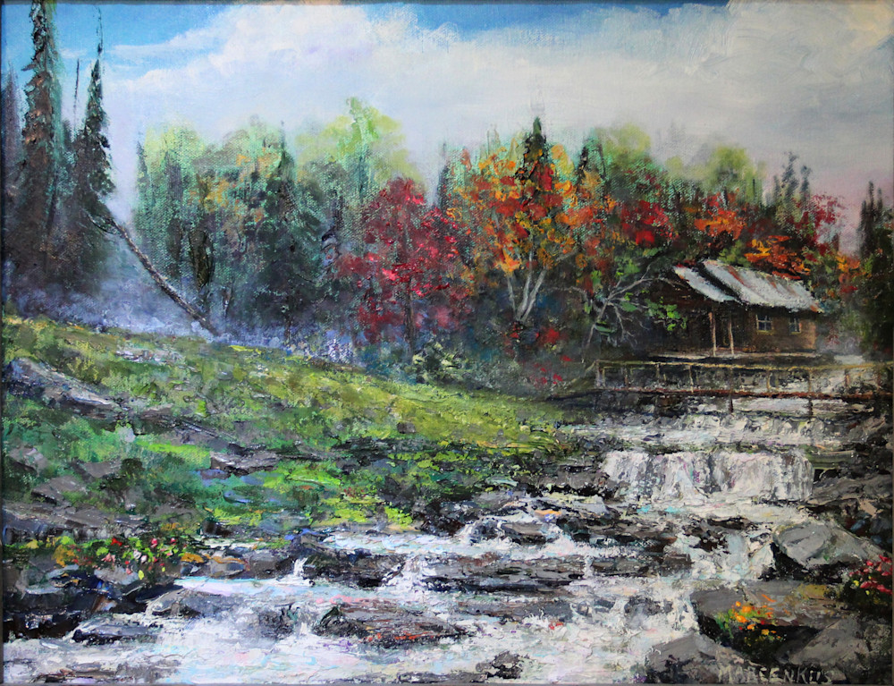 Cascades In The Smokys Art | Al Marcenkus Art, LLC