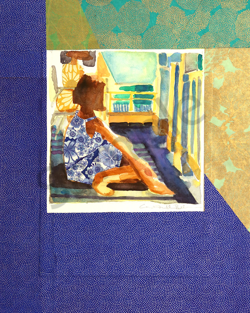 Wait Patiently. Art | Courtney Miller Bellairs Artist