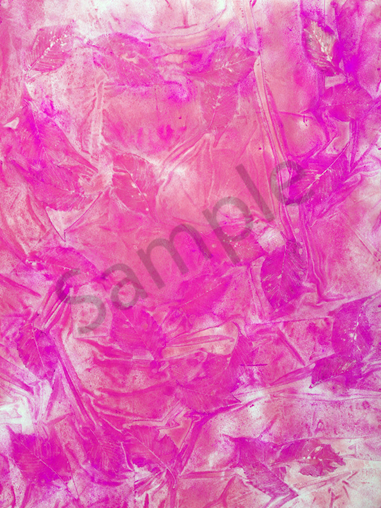 Grace: Fuschia Art | Courtney Miller Bellairs Artist