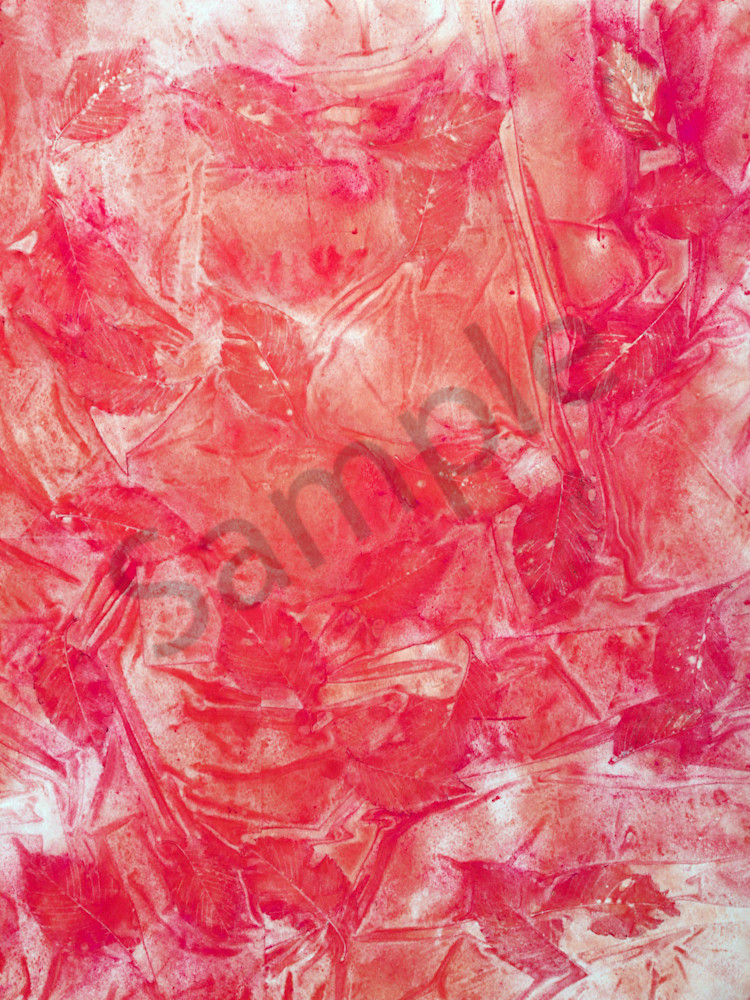 Grace: Red Art | Courtney Miller Bellairs Artist