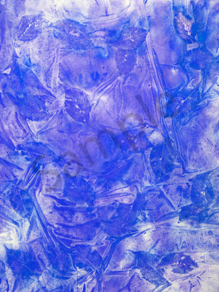 Grace: Royal Blue Art | Courtney Miller Bellairs Artist