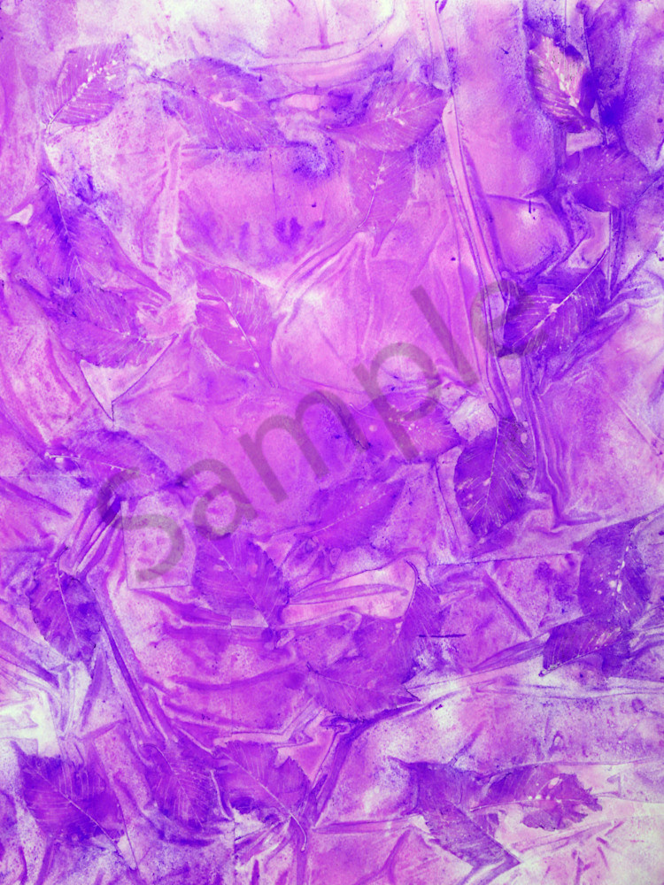 Grace: Violet Art | Courtney Miller Bellairs Artist