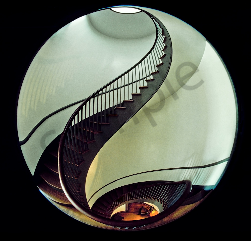 Shaker spiral staircase, Pleasant Hill, Kentucky