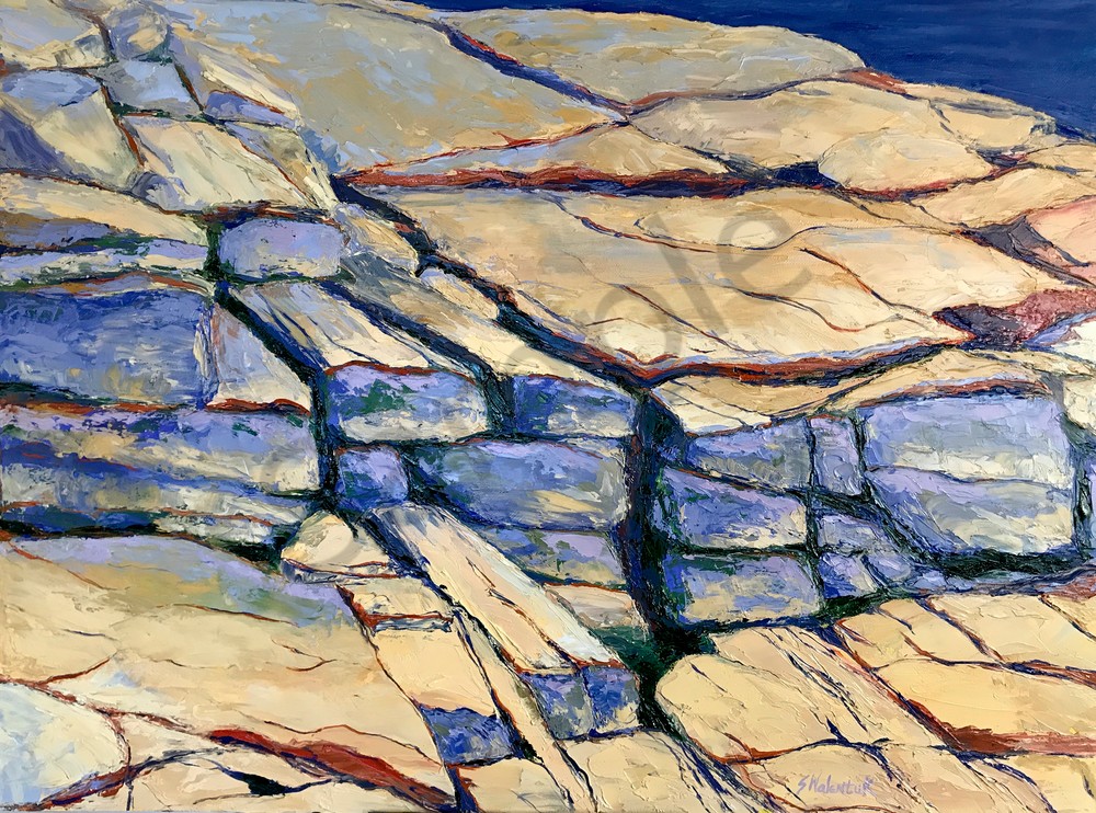 Rocks, Ocean, Maine
