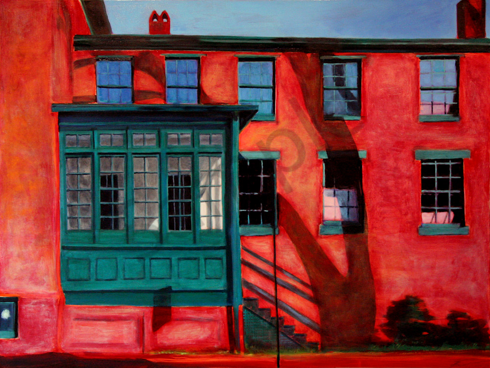 Red House Green Room Art | Courtney Miller Bellairs Artist