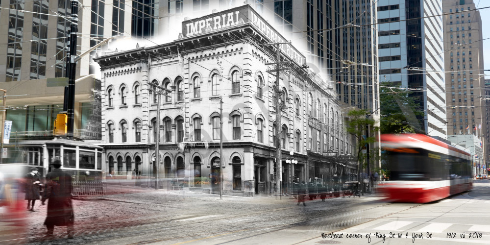 Past Present - Imperial Hotel