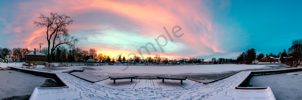 Symmetrical Sunset Photography Art | Trevor Pottelberg Photography
