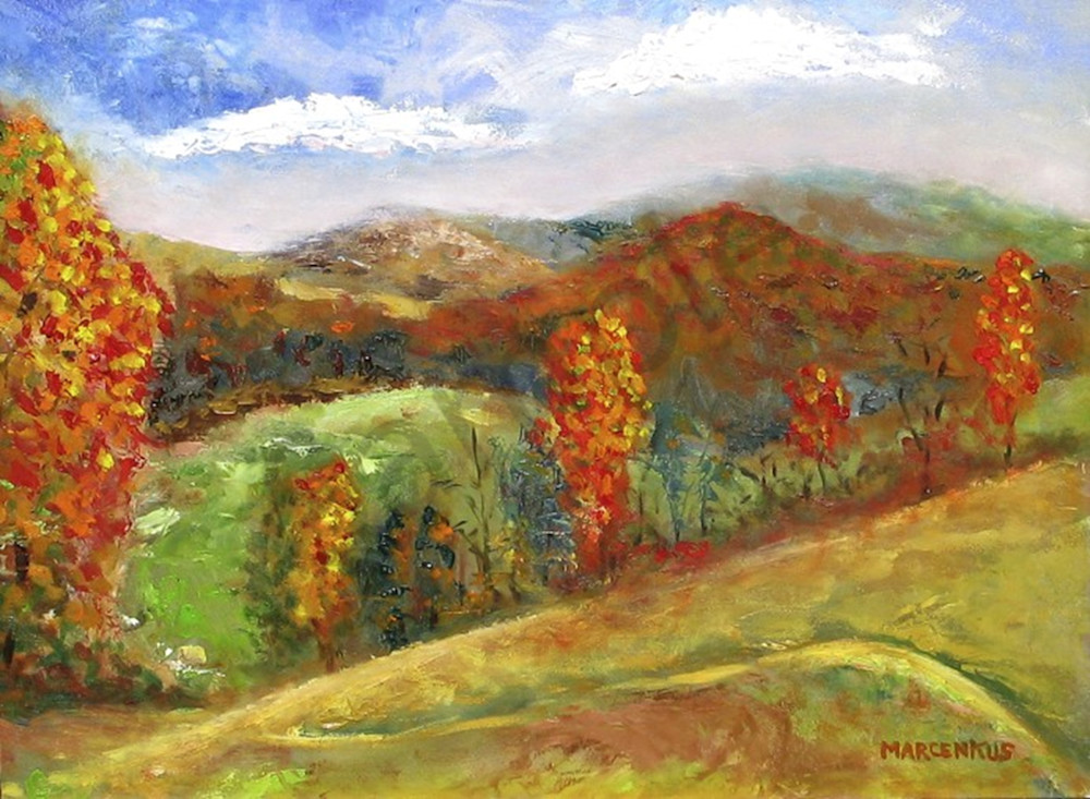 Fall At Blue Mountain Mist  Art | Al Marcenkus Art, LLC