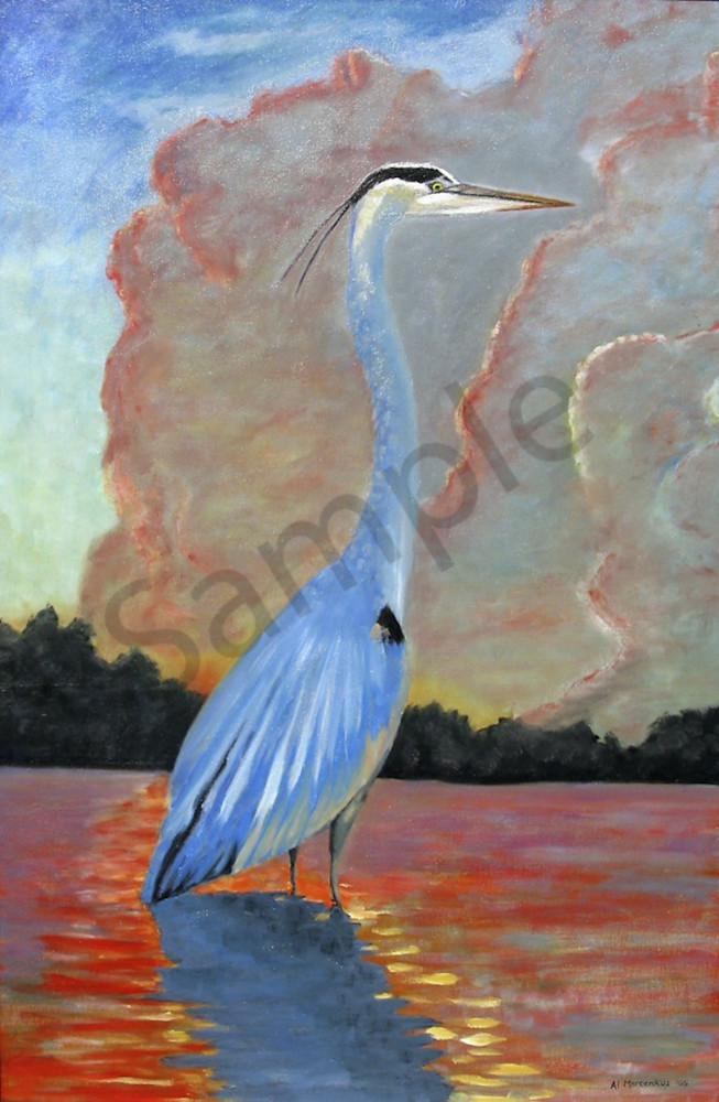 Blue Heron Art | Al Marcenkus Art, LLC