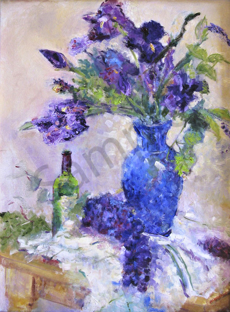 Blue Vase  Art | Al Marcenkus Art, LLC
