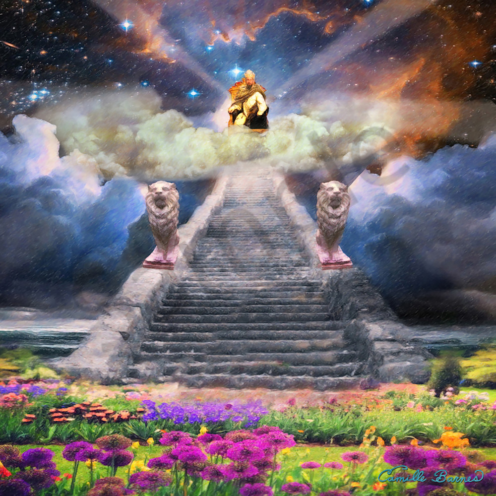 "The Throne" by Louisiana Artist Camille Barnes | Prophetics Gallery "The Throne" by Louisiana Artist Camille Barnes | Prophetics Gallery