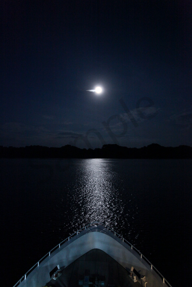 Open Ocean Full Moon  Photography Art | Fine Balance