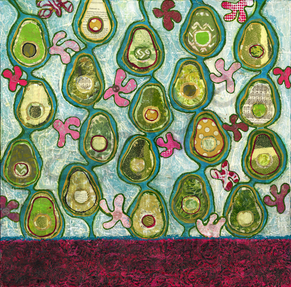 Avocado Therapy Art | Kristen Chen Art