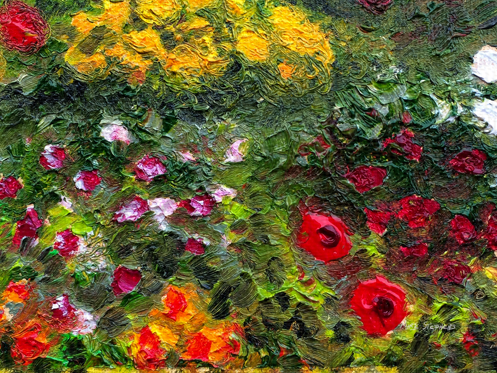 For Her a Monet Inspired Oil Painting by Artist Marie Stephens For Her a Monet Inspired Oil Painting by Artist Marie Stephens