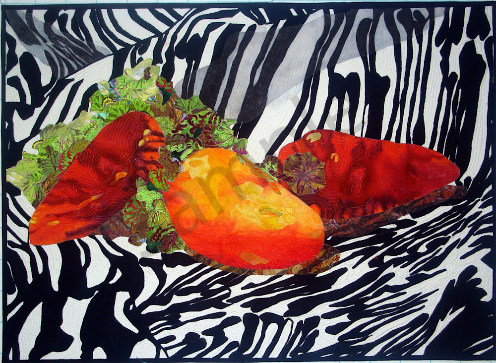 Peppers Art | Barbara Olson Fiberarts