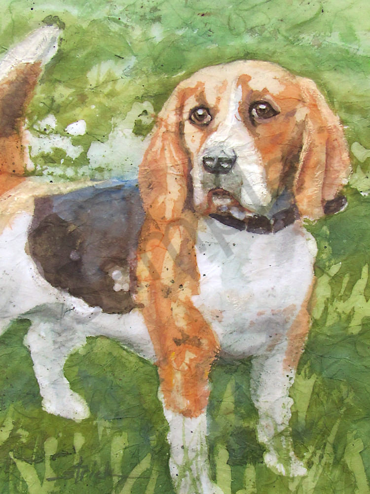 Patient Beagle Art | Strickly Art