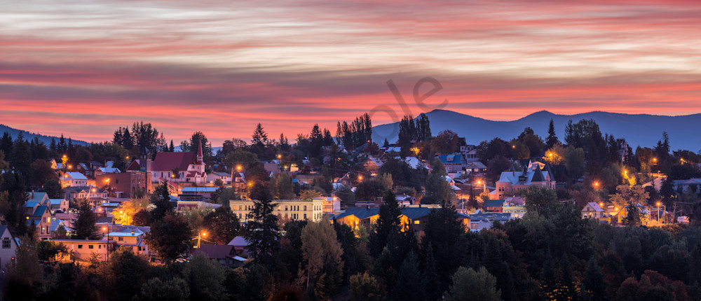 Sunrise Over Rossland Art | Nelson Fine Art Printing