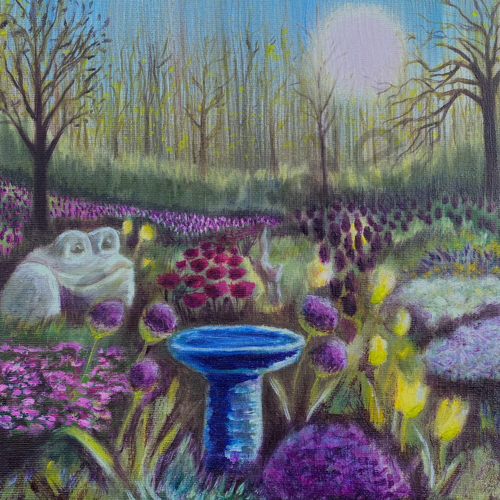 My Whimsical Tulip Garden is now available as a print! My Whimsical Tulip Garden is now available as a print!