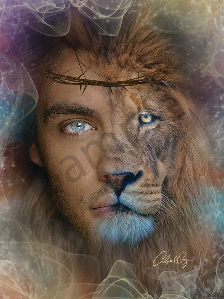 "Lion of Judah" by Pennsylvania Prophetic Digital Artist Abigail Cruz | Prophetics Gallery
