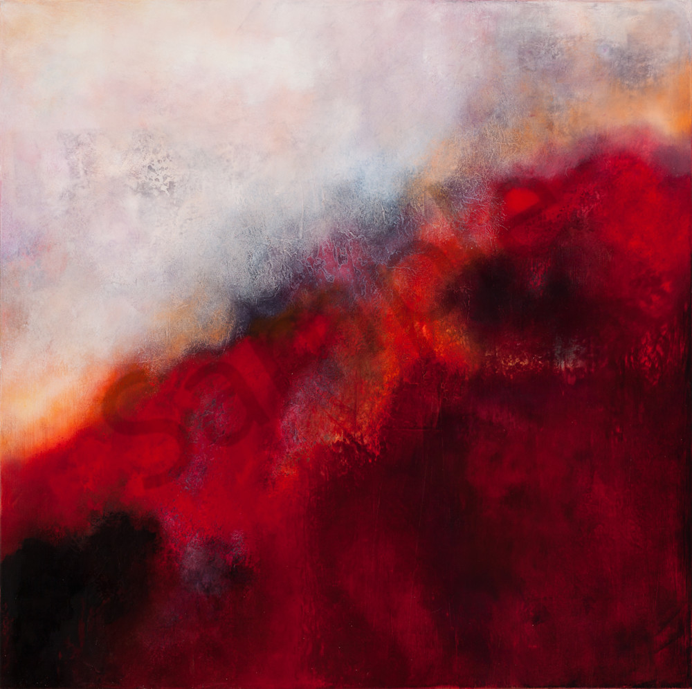 Red And Black 01 Art | Kristina Duewell Art