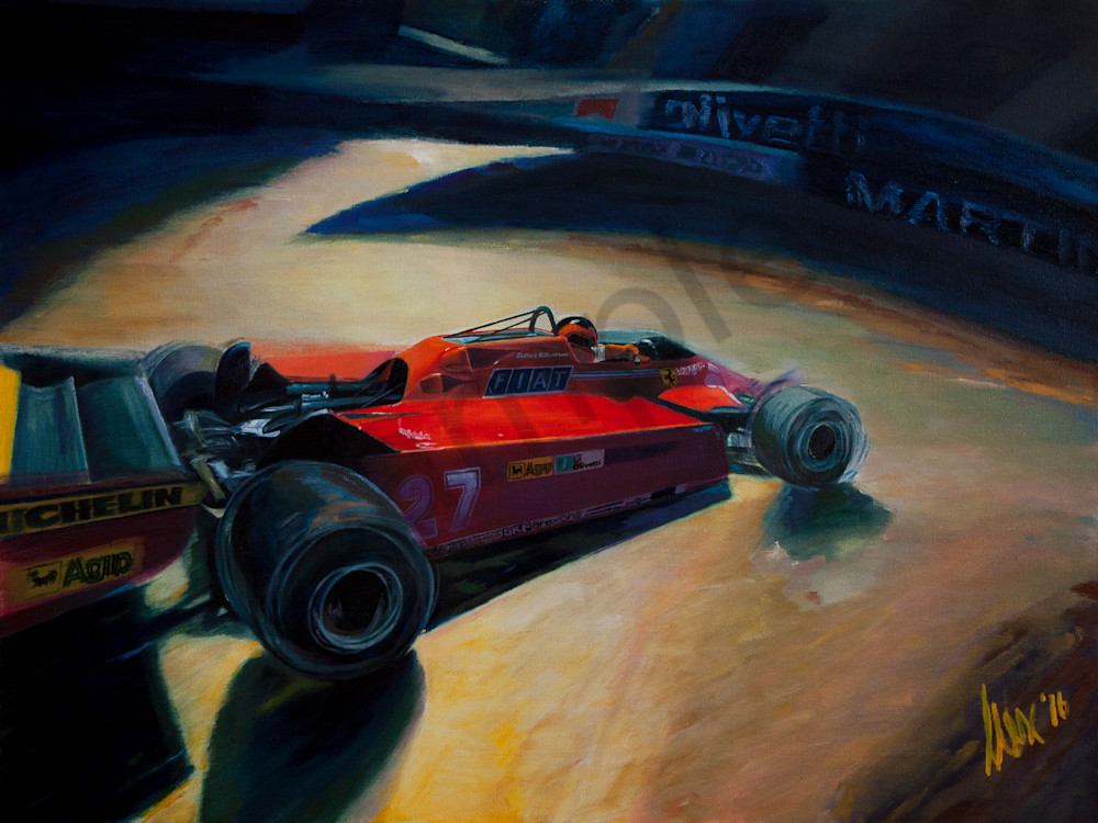 Gilles Villeneuve – Monaco 1981