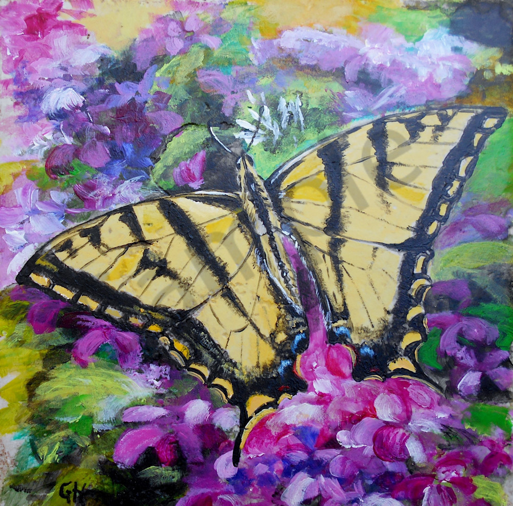 "Yellow Swallowtail" by Indiana Prophetic Artist Gina Harding | Prophetics Gallery