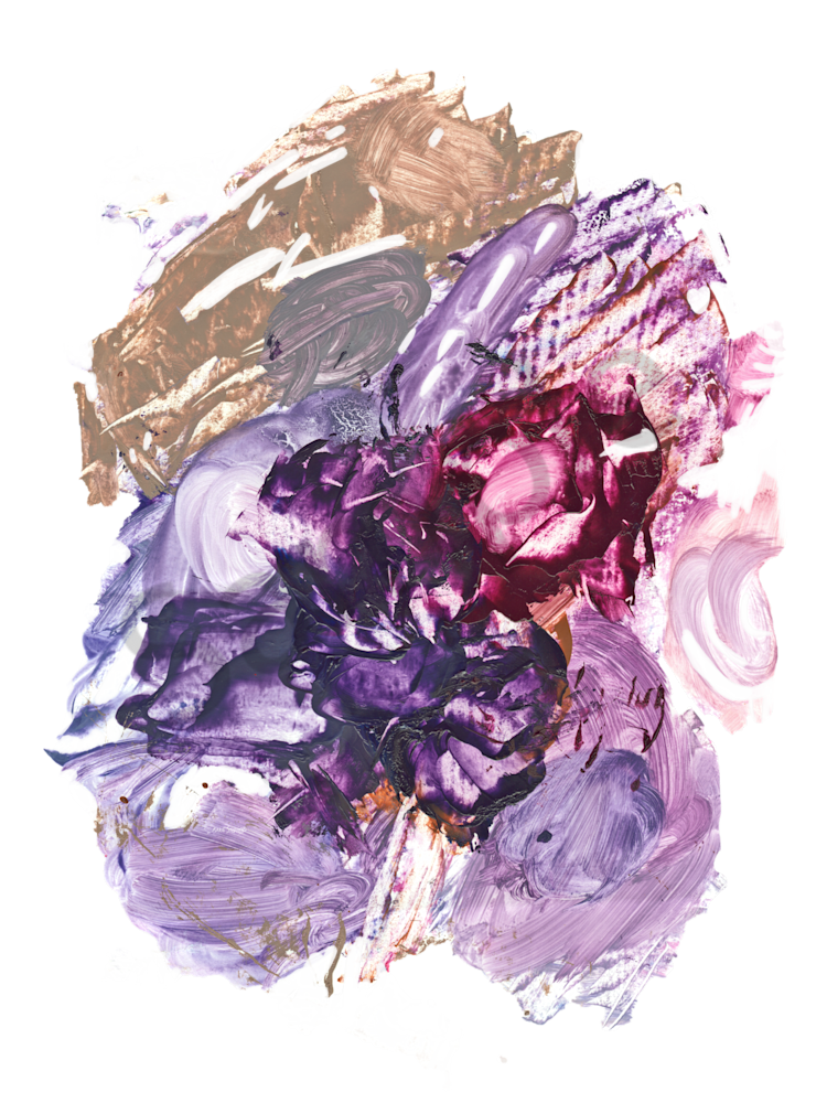 Color Palette Lilacs Plums And Berries Print Art | Marie Stephens Art