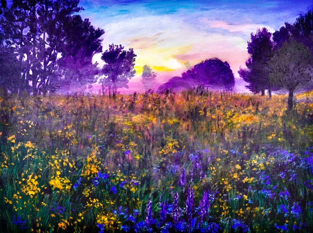 Meadow In A Mist Art | Lee Ann Zirbes ARTIST