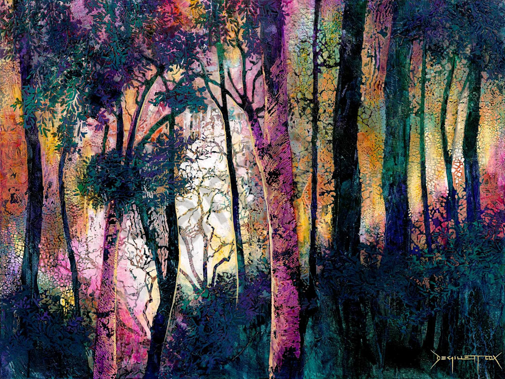 Evening forest