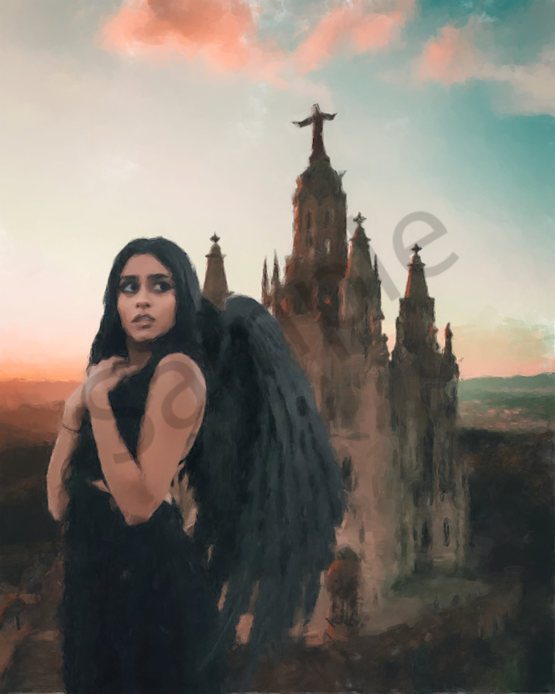 Goth Angel Art | Windhorse