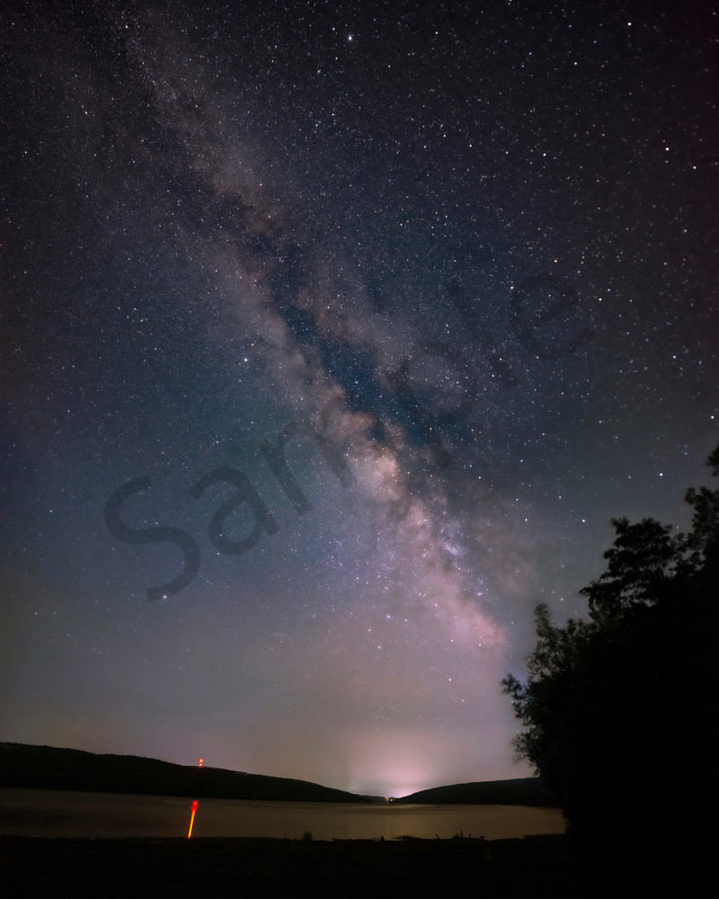 Milky Way from Hemlock Lake