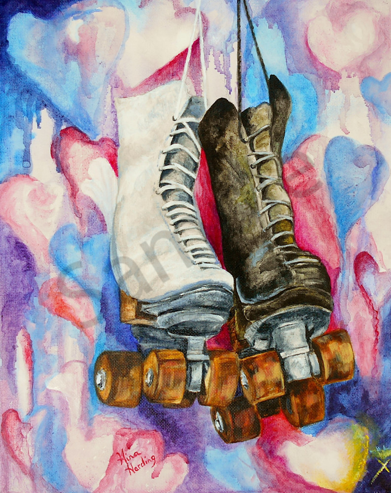 "Skate Date" by Indiana Prophetic Artist Gina Harding | Prophetics Gallery