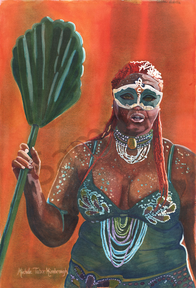 10. Queen Adella   Crucian Carnival Series X Art | Michele Tabor Kimbrough