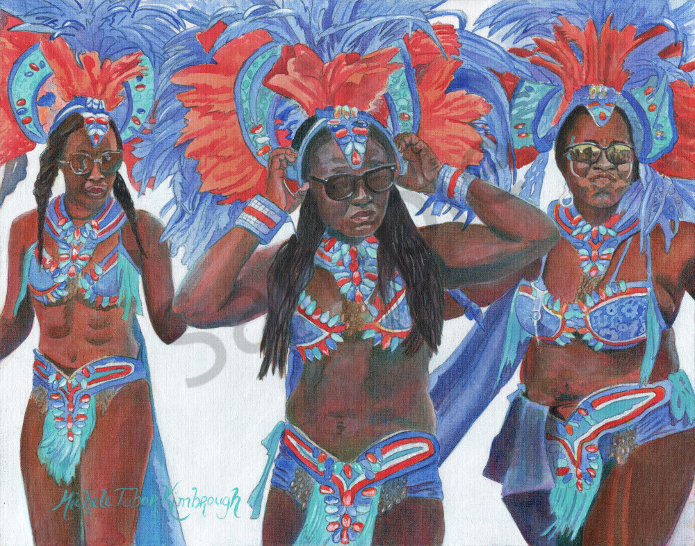 31. Crucian Carnival Series Xxxi Art | Michele Tabor Kimbrough