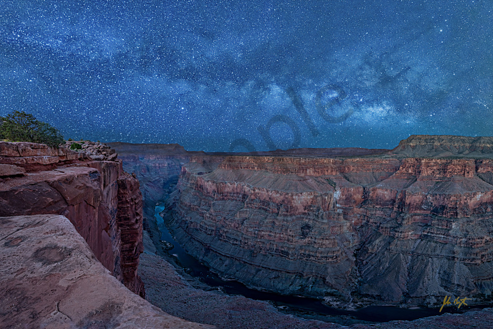 Milky Way Over Toroweap, Grand Canyon Photography Art | johnkennington