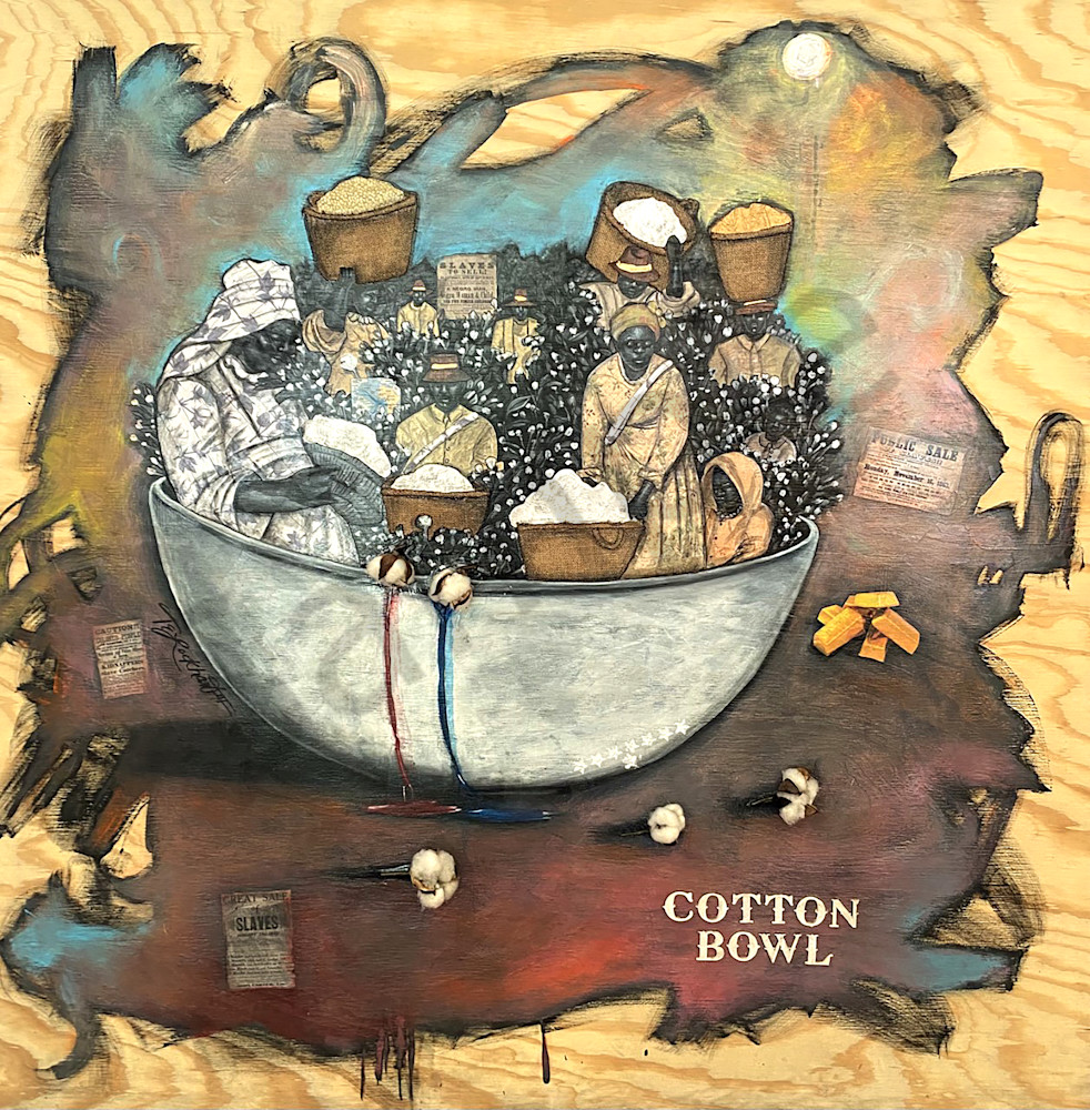 Cotton Bowl Art | thomaselockhart