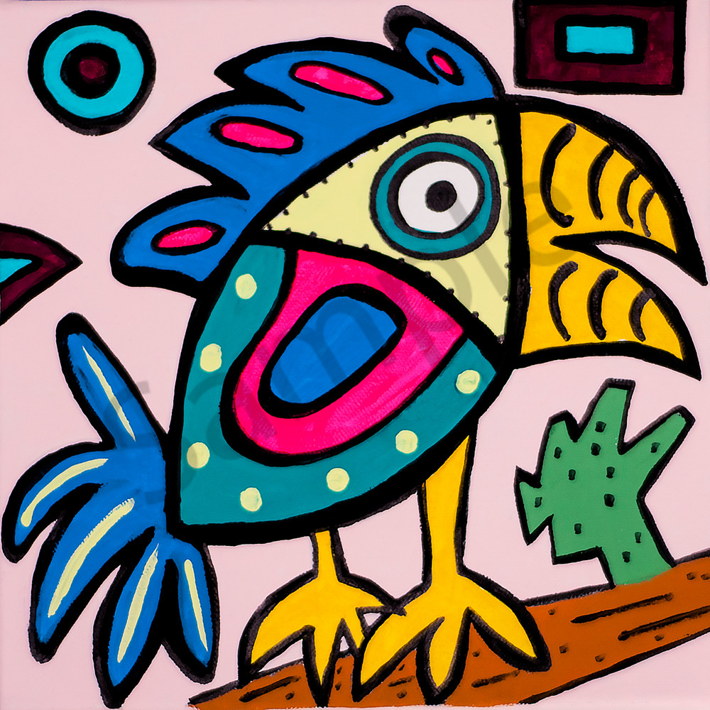 Colorful Bird Art | arteparalavida