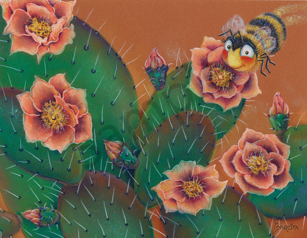 Cactus Flower Art | CREATION'S JOURNEY