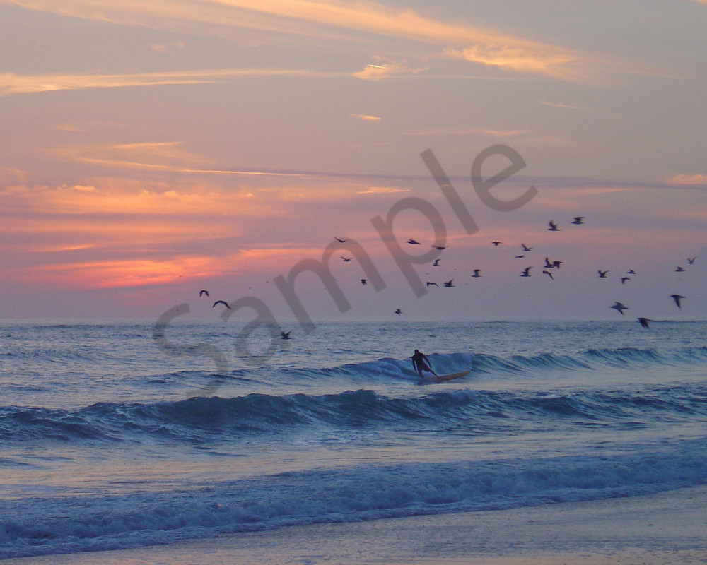 Surfer At Sunset Photography Art | It's Your World - Enjoy!