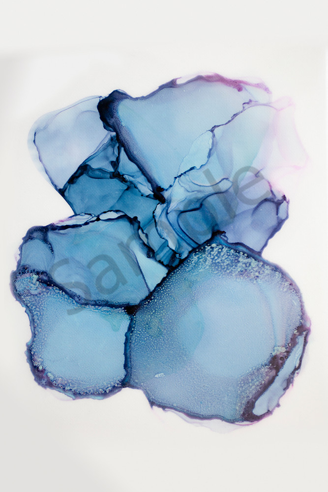 Blue Ink 3 Big Art | Cincy Artwork