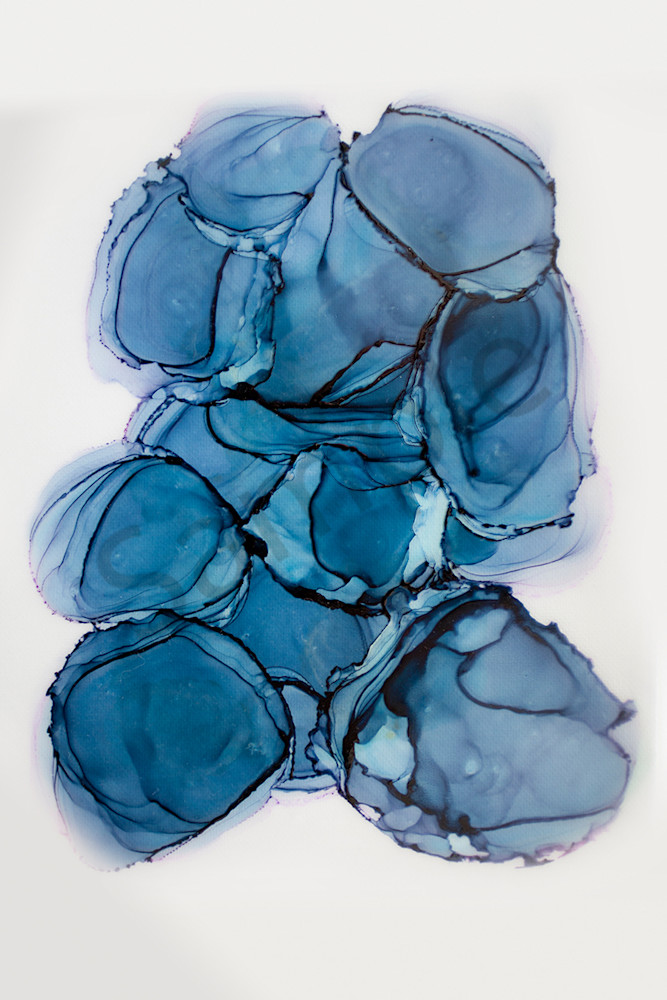 Blue Ink 5 Big Art | Cincy Artwork