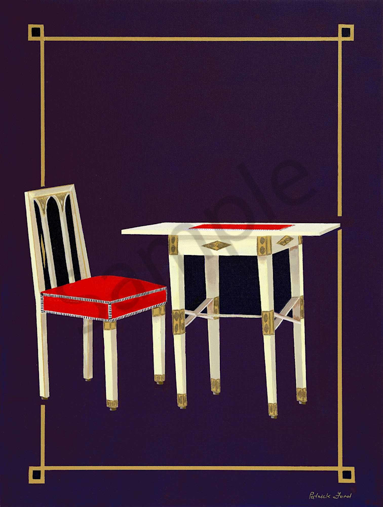 Gallia table and chair