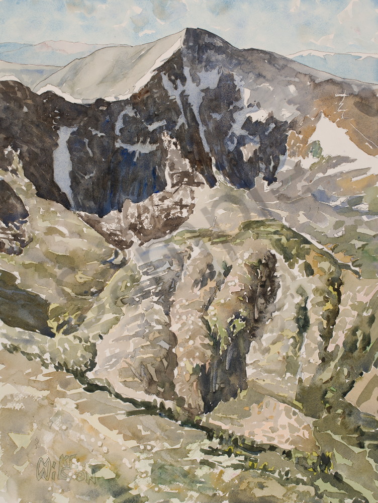 Mount Bierstadt Print