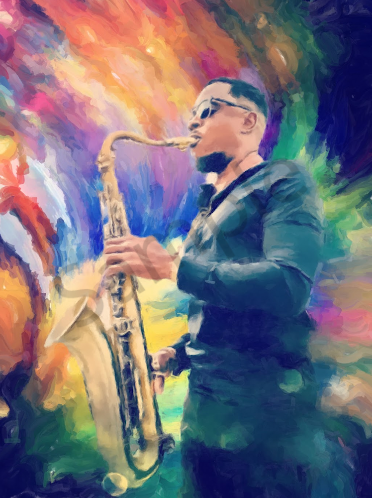 The Sax Player   Gna Art | Windhorse