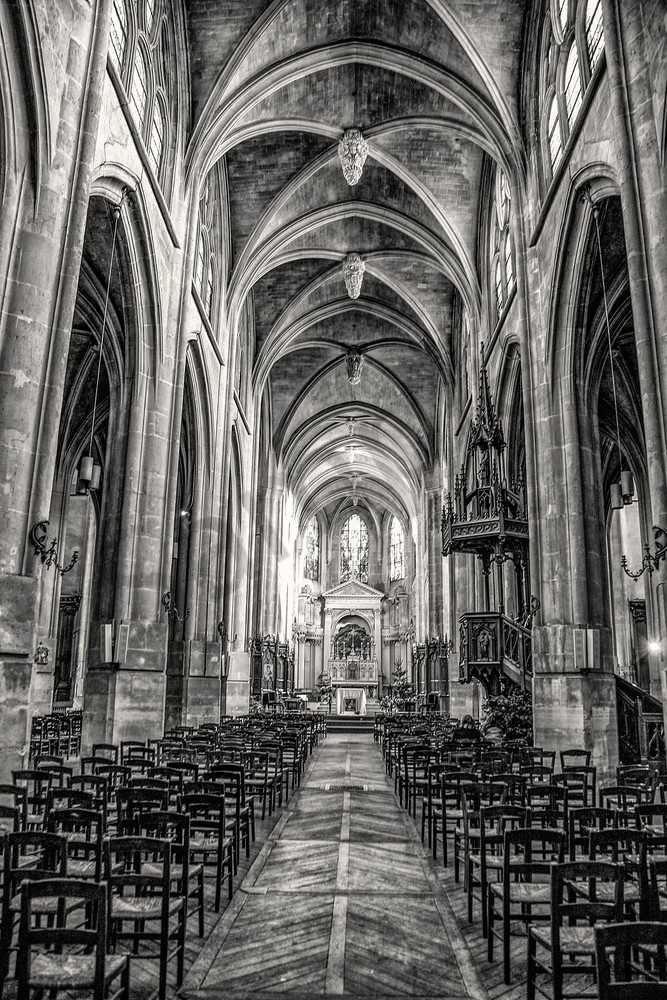 Notre Dame Cathedral Art | Rama Tiru