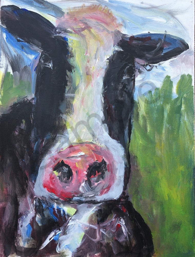 Bessie The Cow Art | Nicola  Gordon